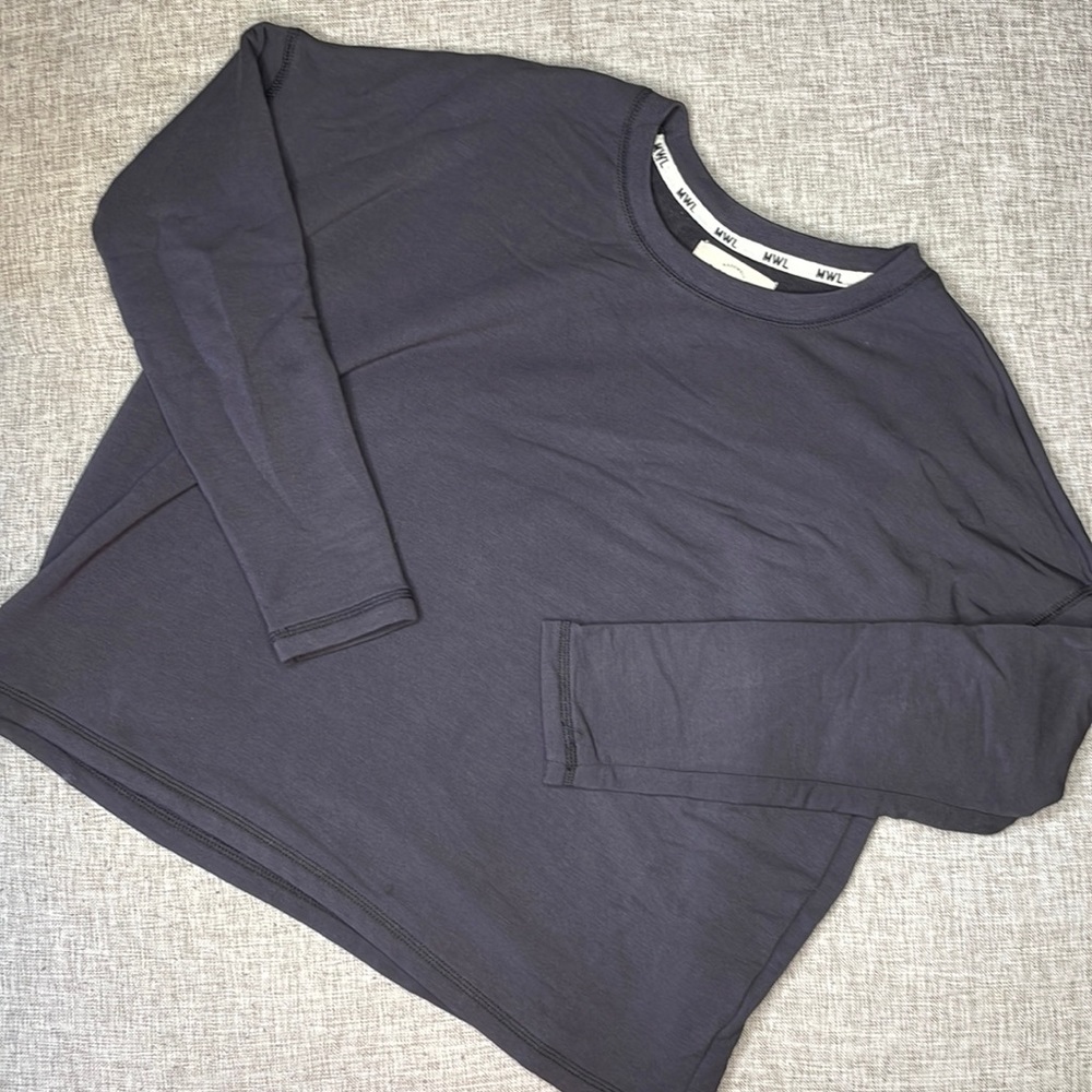 Charcoal Gray Madewell MWL Sweatshirt